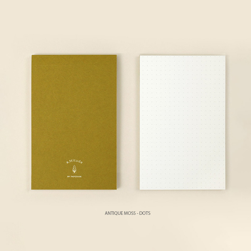 Antique moss - Paperian Attitude Writing Notepad 60 Sheets Antique moss - Paperian Attitude Writing Notepad 60 Sheets