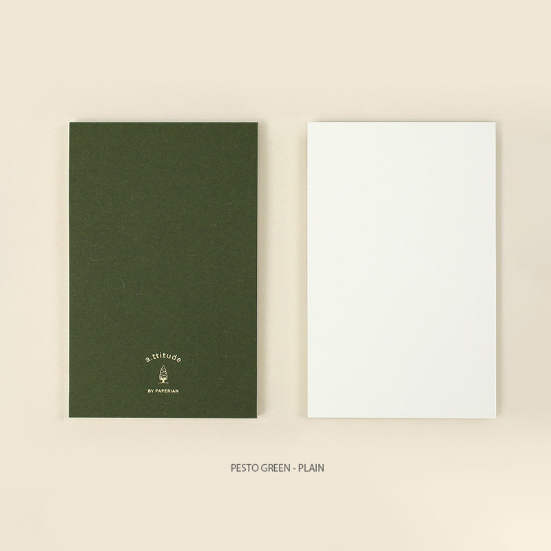 Pesto green - Paperian Attitude Writing Notepad 60 Sheets Pesto green - Paperian Attitude Writing Notepad 60 Sheets