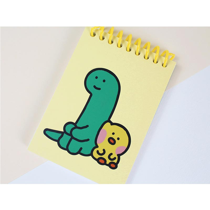 Usage example - Line Friends Joguman Removable Paper Sticker Usage example - Line Friends Joguman Removable Paper Sticker