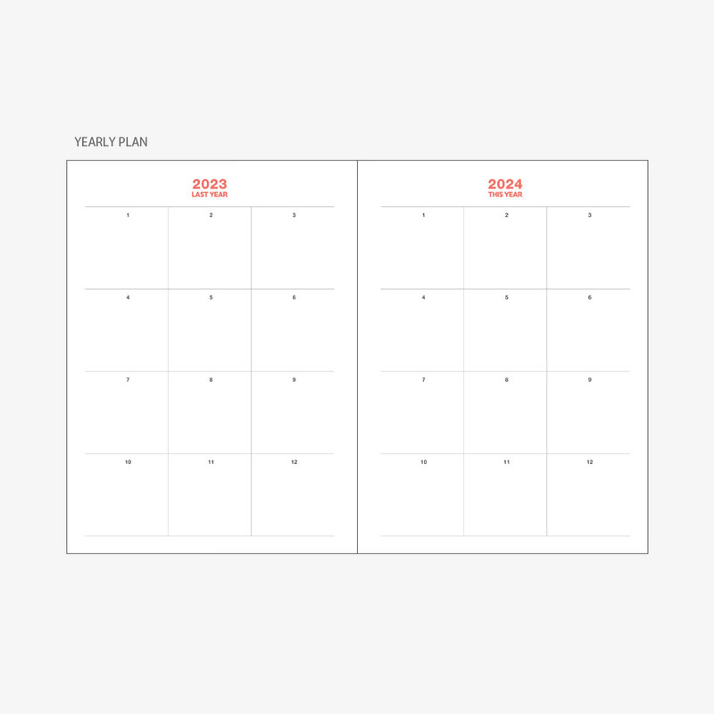 Yearly plan - 2024 Workers Twin Wire Dated Weekly Planner Diary