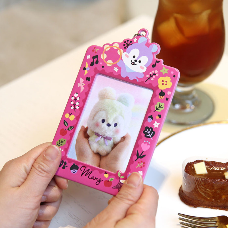 BT21 Mang Photo Holder with Key Ring