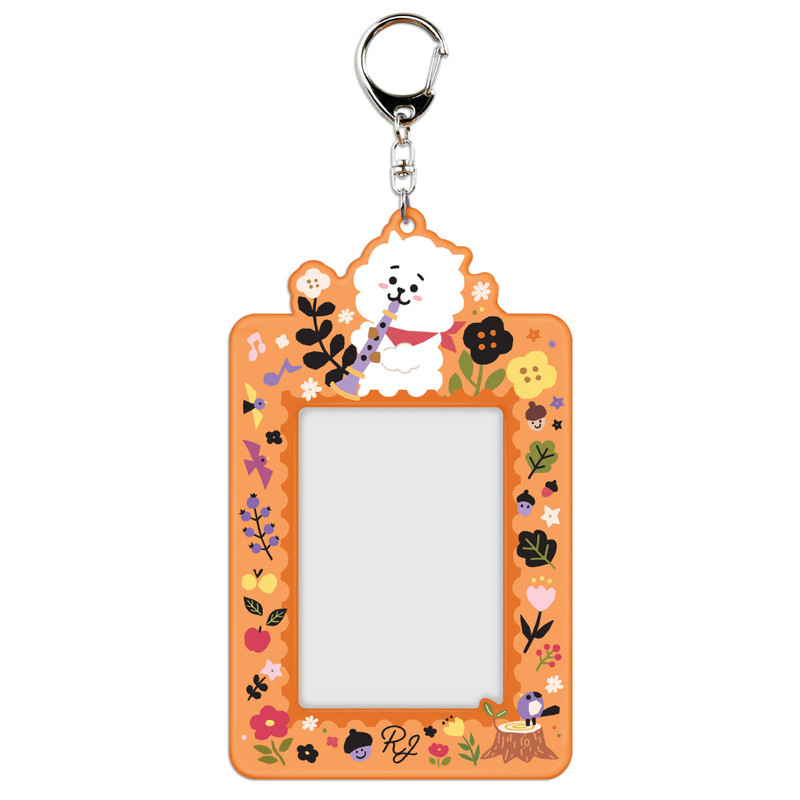 Front - BT21 RJ Photo Holder with Key Ring Front - BT21 RJ Photo Holder with Key Ring