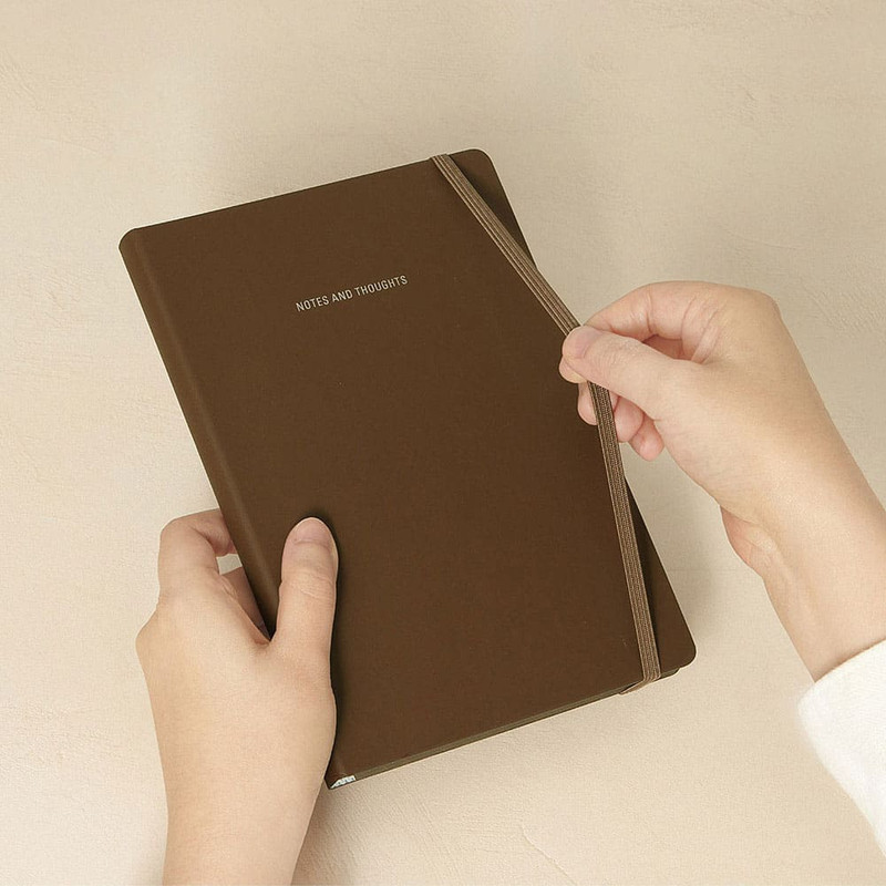 Elastic band closure - Antenna Shop Table Talk Hardcover Lined Notebook Elastic band closure - Antenna Shop Table Talk Hardcover Lined Notebook