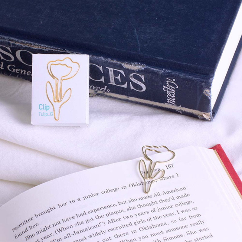 usage example of Appree Gold Tulip Metal Clip Pack