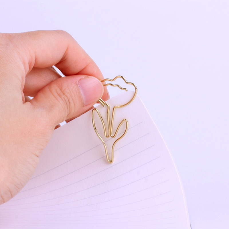 usage example of Appree Gold Tulip Metal Clip Pack