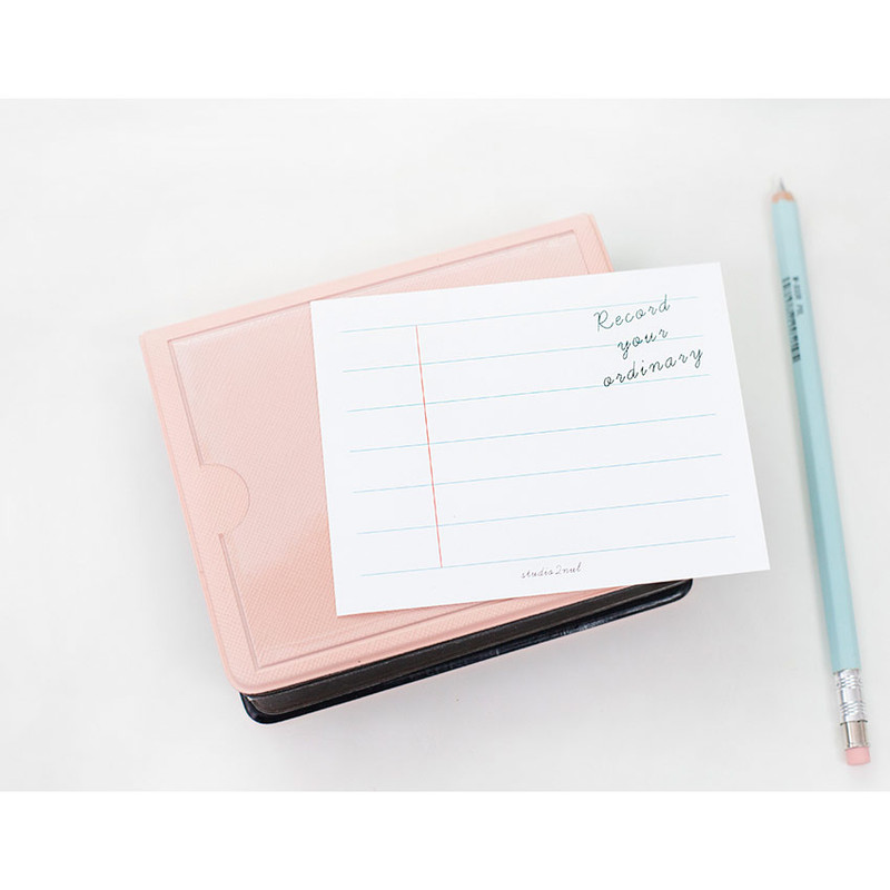 Front pocket - 2NUL Pocket Slip in Photo Album for Instax Wide Front pocket - 2NUL Pocket Slip in Photo Album for Instax Wide