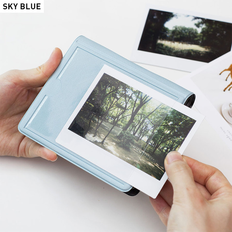 Sky blue - 2NUL Pocket Slip in Photo Album for Instax Wide Sky blue - 2NUL Pocket Slip in Photo Album for Instax Wide