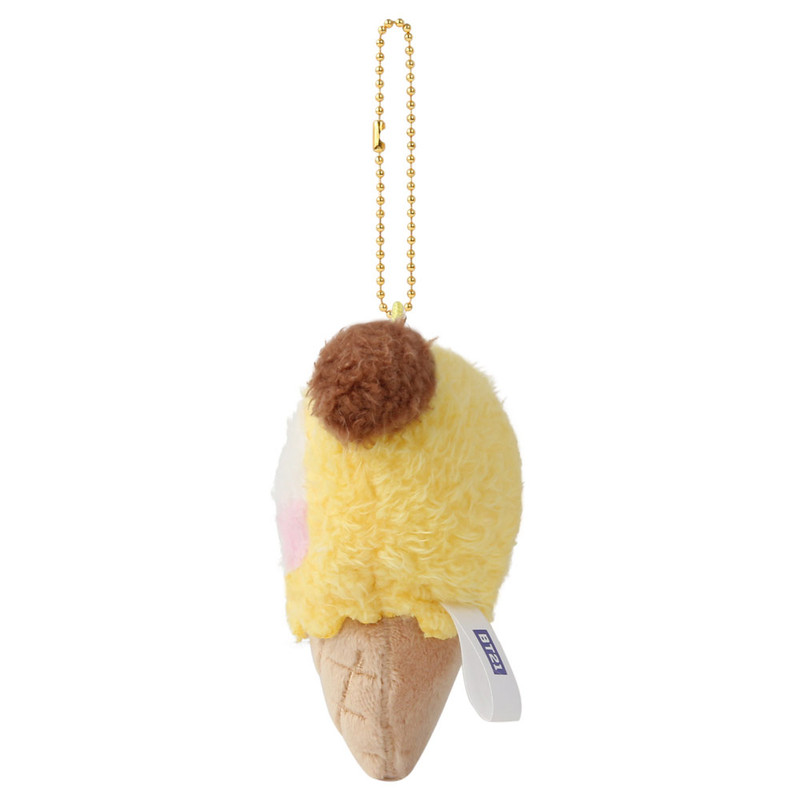 BT21 Minini Chimmy Ice Cream Plush Keyring Keyclip