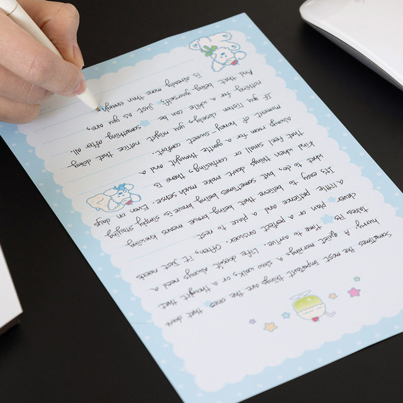 Lined Letter Sheet - Romane Brunch Brother Letter And Envelope Set