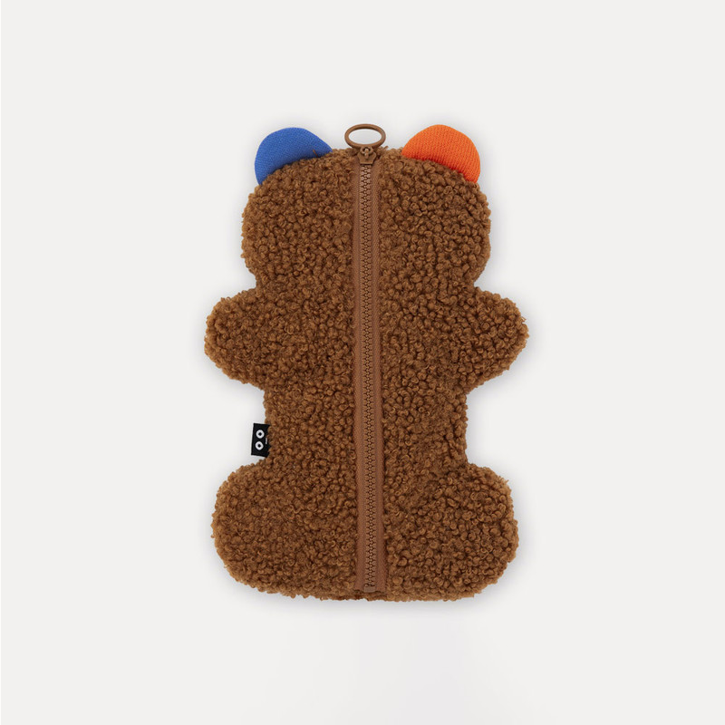Zipper closure - Brunch Brother Fuzzy Pencil Case Fluffy Pouch