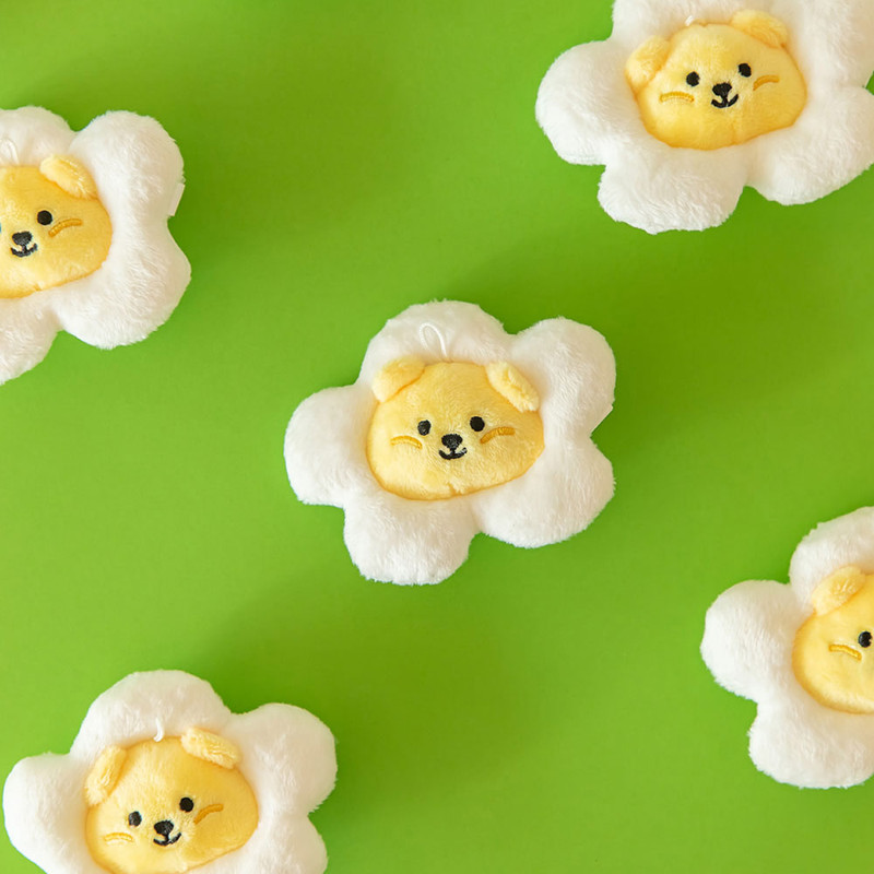 Dailylike Jelly Bear Baby Mango Plush Keyring Keyclip