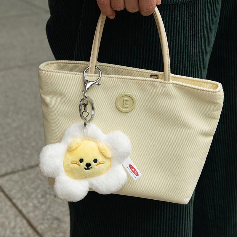 Dailylike Jelly Bear Baby Mango Plush Keyring Keyclip