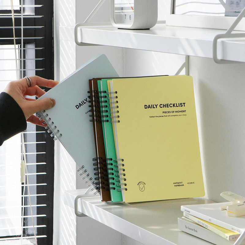 ICONIC Daily A5 Checklist Undated Daily Planner ICONIC Daily A5 Checklist Undated Daily Planner