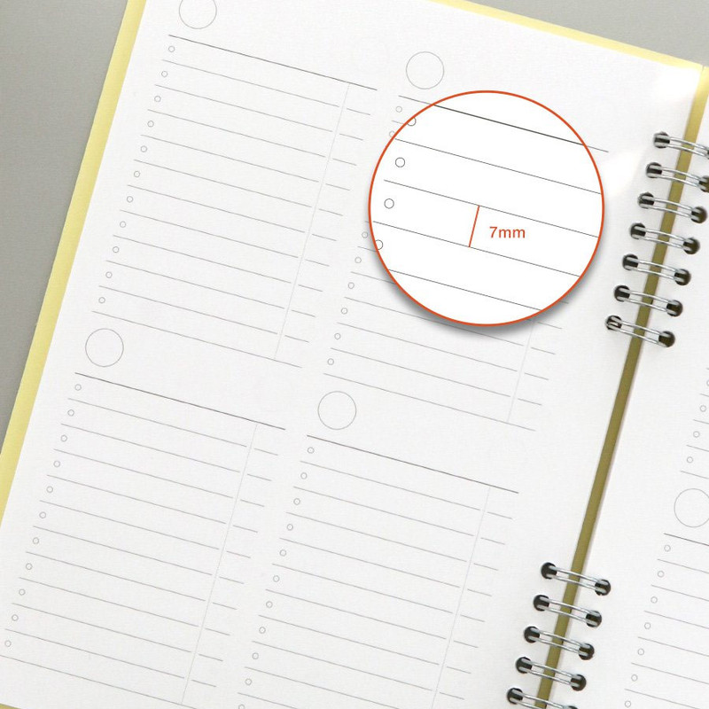 detail of ICONIC Daily A5 Checklist Undated Daily Planner detail of ICONIC Daily A5 Checklist Undated Daily Planner