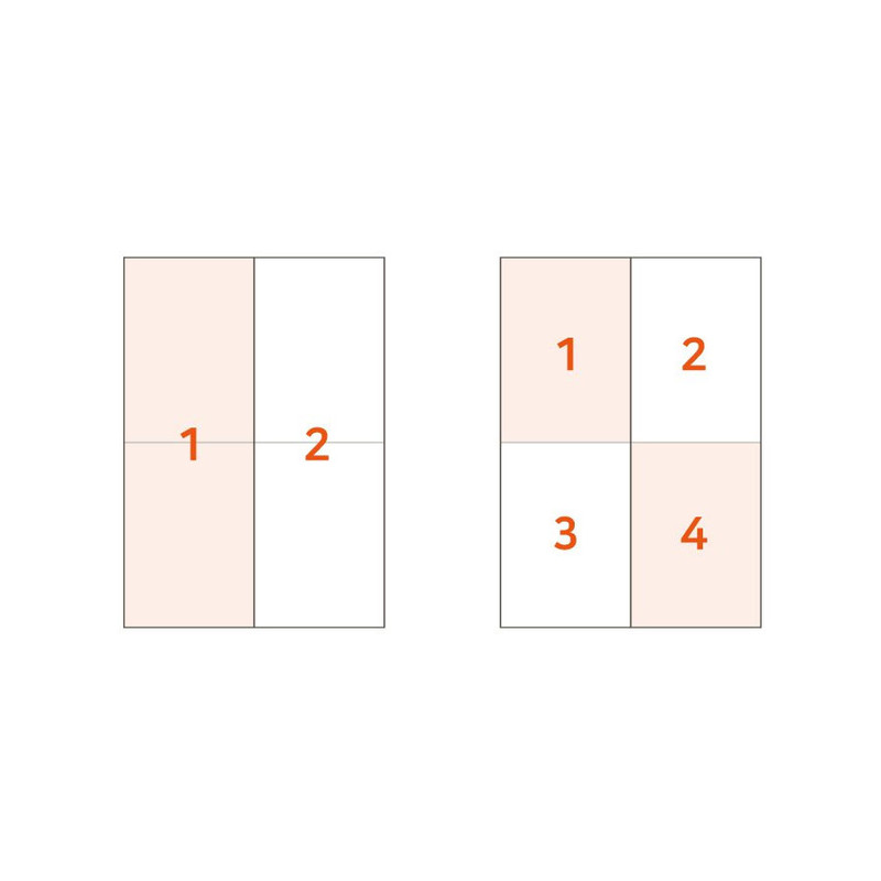usage example of ICONIC Compact Math Exercise A5 Wire-Bound Notebook