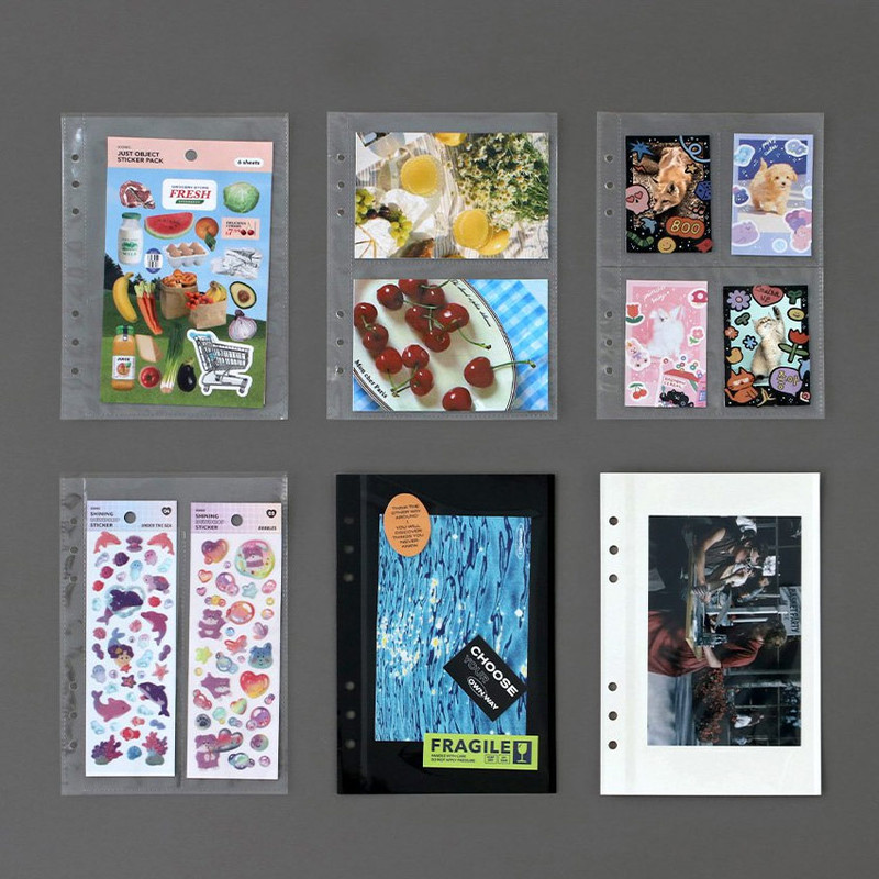 usage example of ICONIC Record On A5 6-Holes Album Sticker Storage Book Refills usage example of ICONIC Record On A5 6-Holes Album Sticker Storage Book Refills