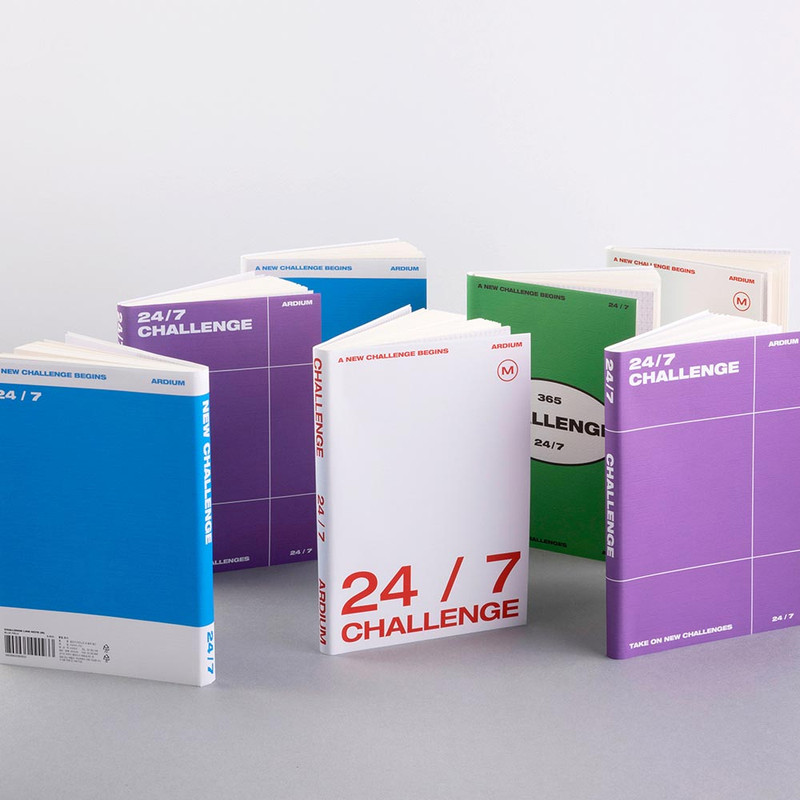 Ardium 24/7 Challenge Medium Lined Notebook Ardium 24/7 Challenge Medium Lined Notebook