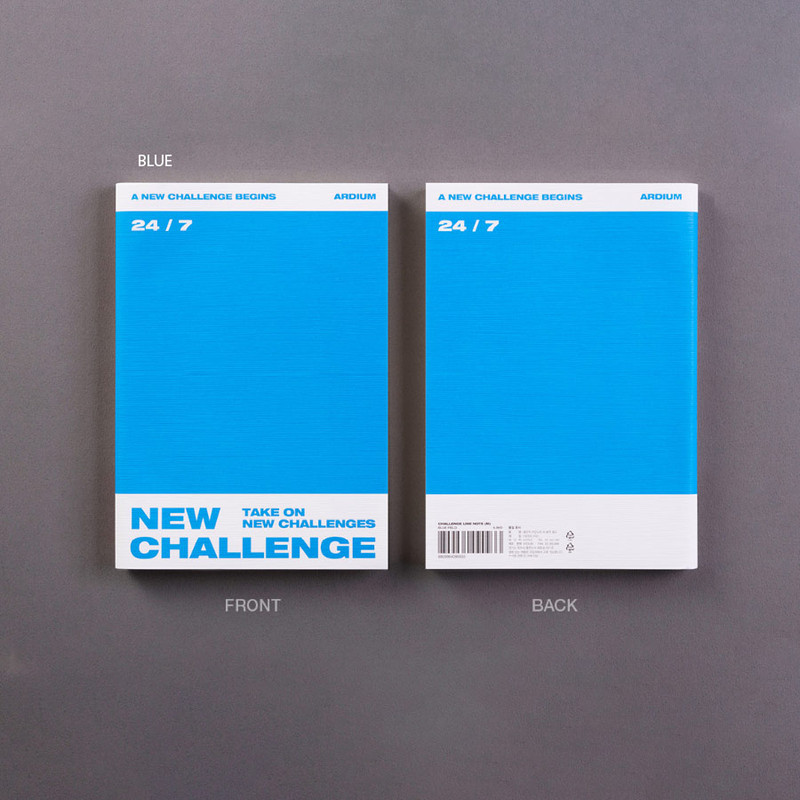 blue - Ardium 24/7 Challenge Medium Lined Notebook blue - Ardium 24/7 Challenge Medium Lined Notebook