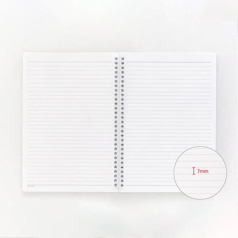 lined notebook - ROMANE Brunch Brother B5 PP Cover Lined Grid Notebook lined notebook - ROMANE Brunch Brother B5 PP Cover Lined Grid Notebook