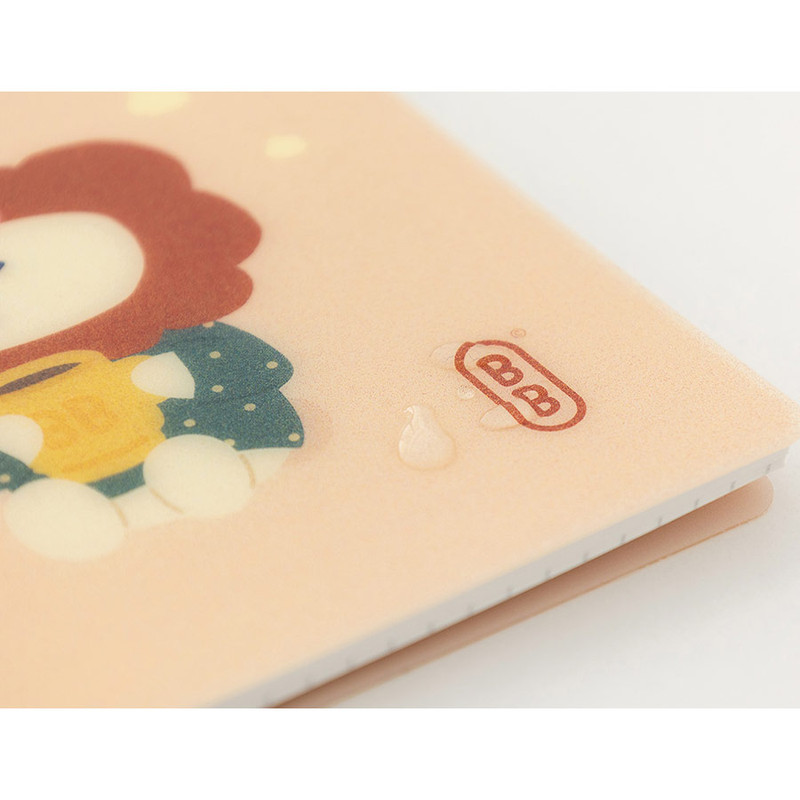 PP cover - ROMANE Brunch Brother B5 PP Cover Lined Grid Notebook PP cover - ROMANE Brunch Brother B5 PP Cover Lined Grid Notebook