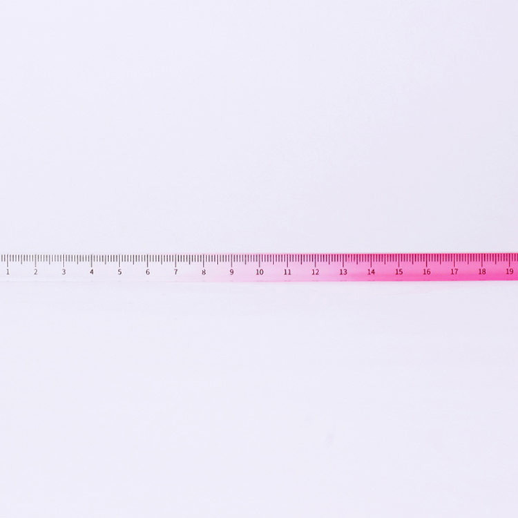 APPREE Twilight Gradation Pink 20cm Ruler