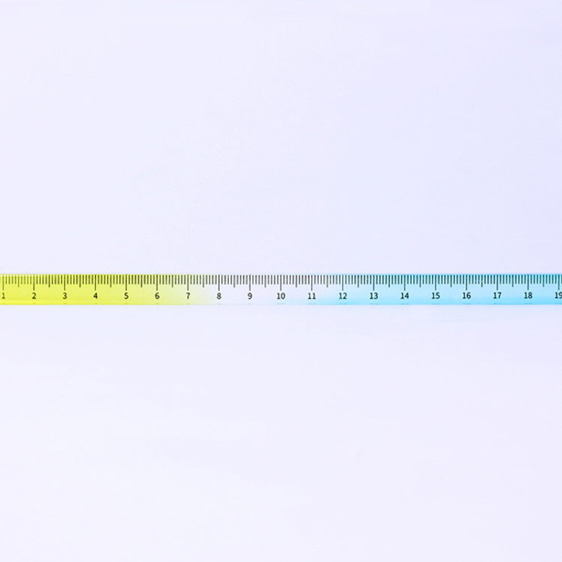 APPREE Daylight Gradation Blue-Yellow 20cm Ruler APPREE Daylight Gradation Blue-Yellow 20cm Ruler