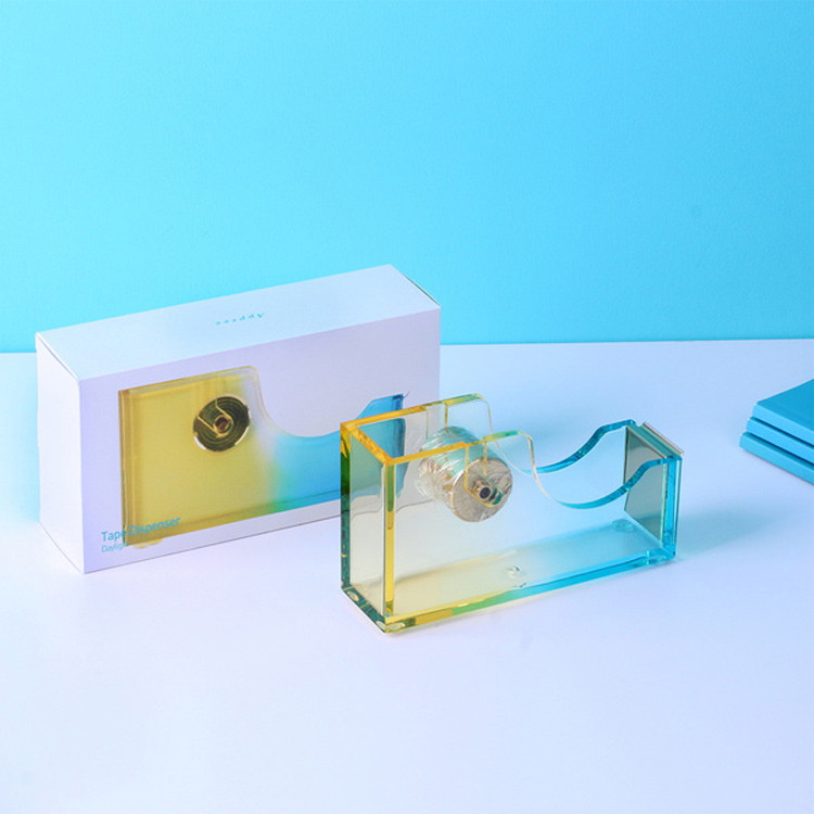 APPREE Daylight Gradation Blue-Yellow Tape Dispenser