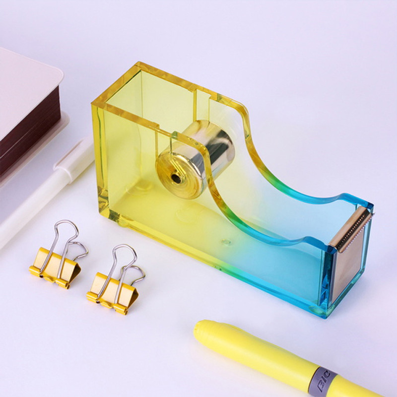 APPREE Daylight Gradation Blue-Yellow Tape Dispenser