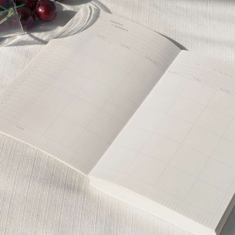 Sequence To Sequence Dateless Weekly Planner