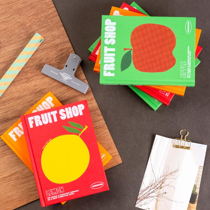 Ardium Fruit Shop Hardcover Blank Notebook  Ardium Fruit Shop Hardcover Blank Notebook