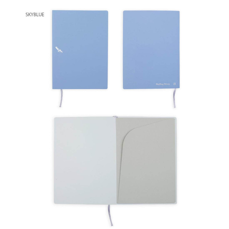 skyblue - SOSOMOONGOO Digging A5 Dateless Weekly Diary skyblue - SOSOMOONGOO Digging A5 Dateless Weekly Diary