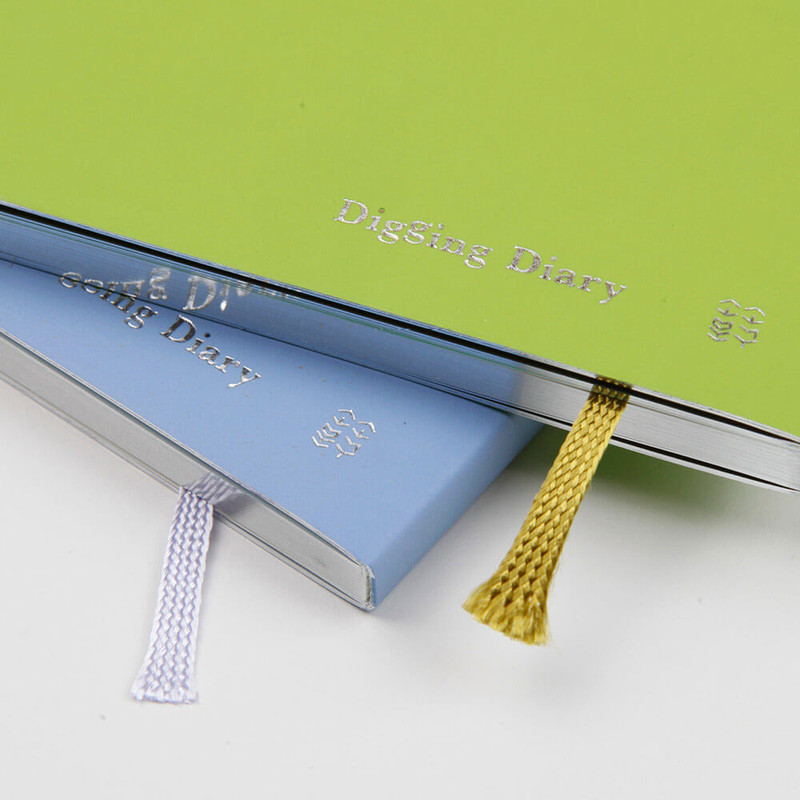ribbon bookmark - SOSOMOONGOO Digging A5 Dateless Weekly Diary ribbon bookmark - SOSOMOONGOO Digging A5 Dateless Weekly Diary
