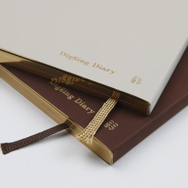 ribbon bookmark - SOSOMOONGOO Digging A5 Dateless Weekly Diary ribbon bookmark - SOSOMOONGOO Digging A5 Dateless Weekly Diary