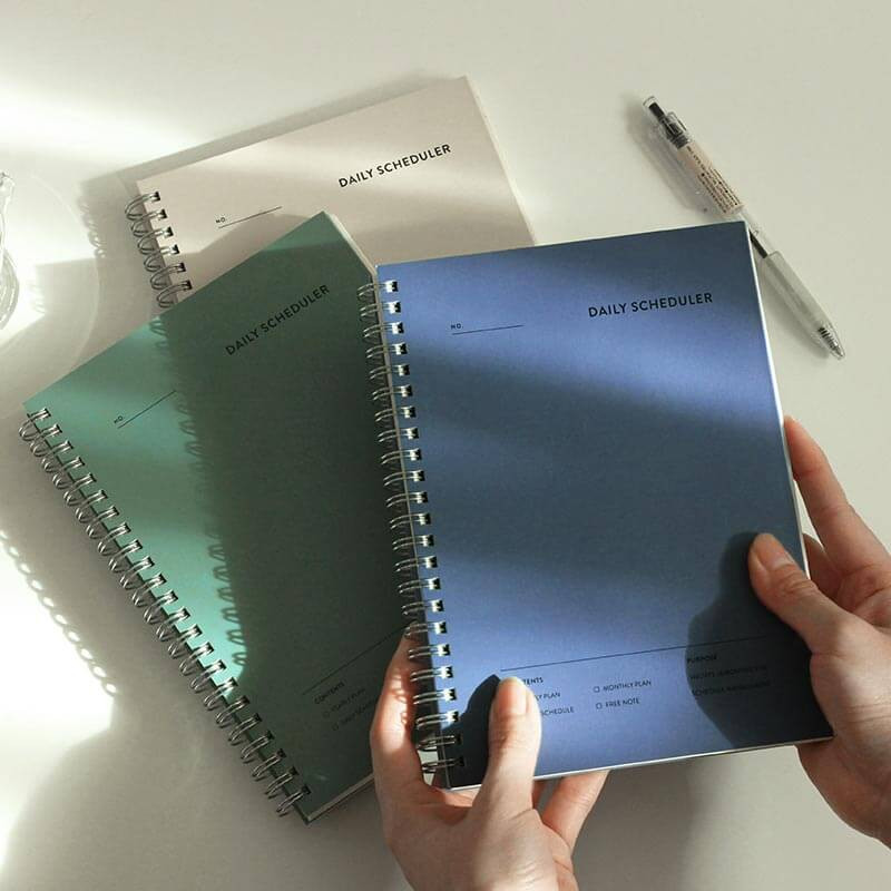 Dash And Dot 146 Days A5 Undated Daily Planner Scheduler
