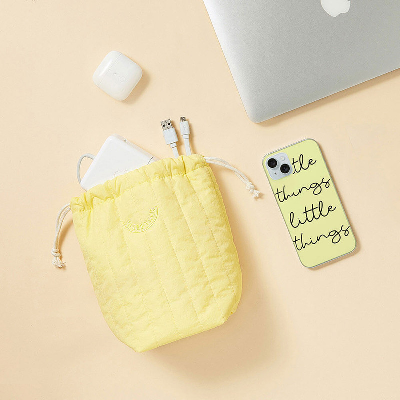 Antenna Shop Table Talk Padding Drawstring Pouch Antenna Shop Table Talk Padding Drawstring Pouch