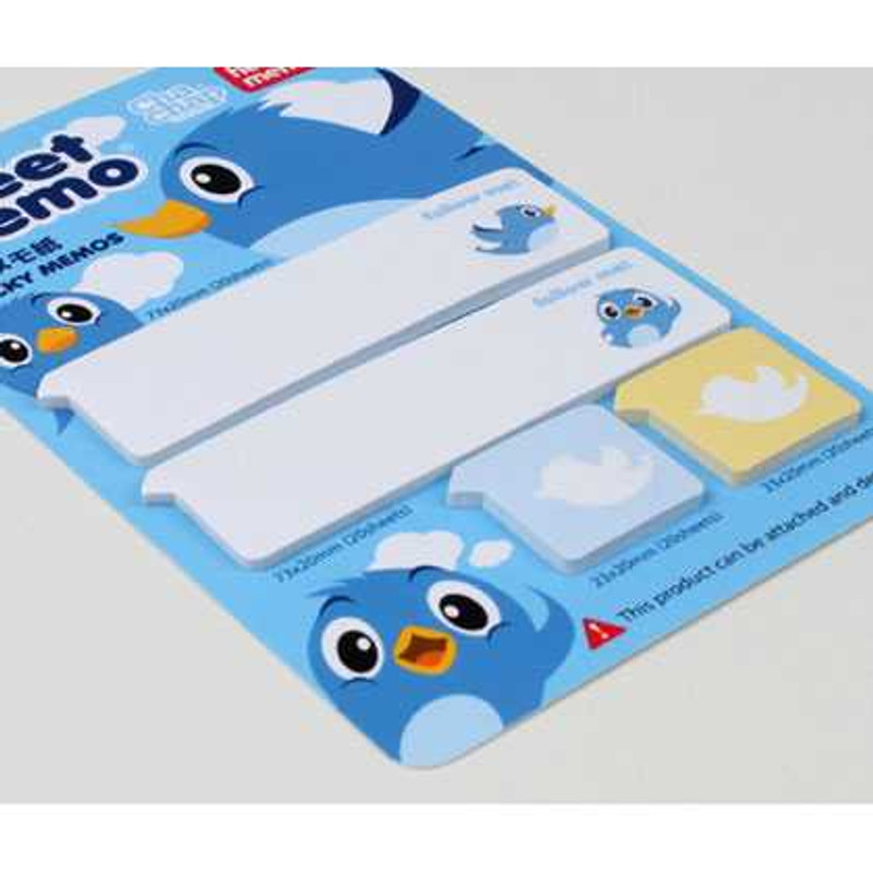 Chachap Tweet memo sticky notes 80 sheets Chachap Tweet memo sticky notes 80 sheets