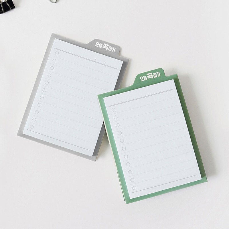 Pop Up Standing To Do List Daily Sticky Notes