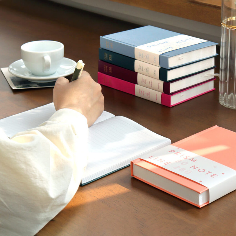 Indigo Prism 280 Hardcover Lined Notebook V24