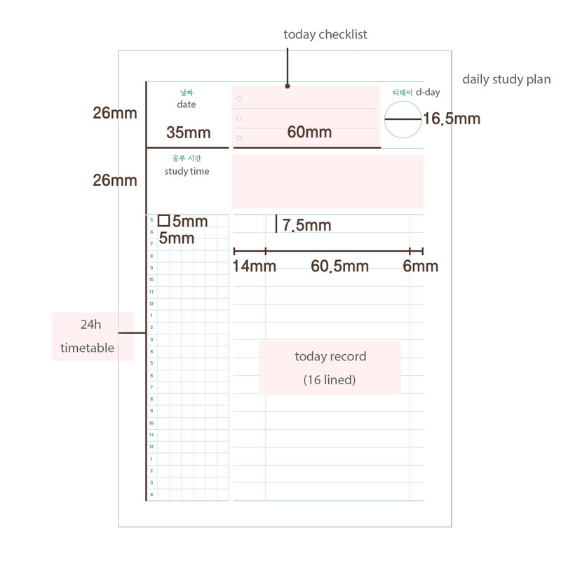 Daily study plan - Indigo Mindset For Your Studies 100-day Study Planner