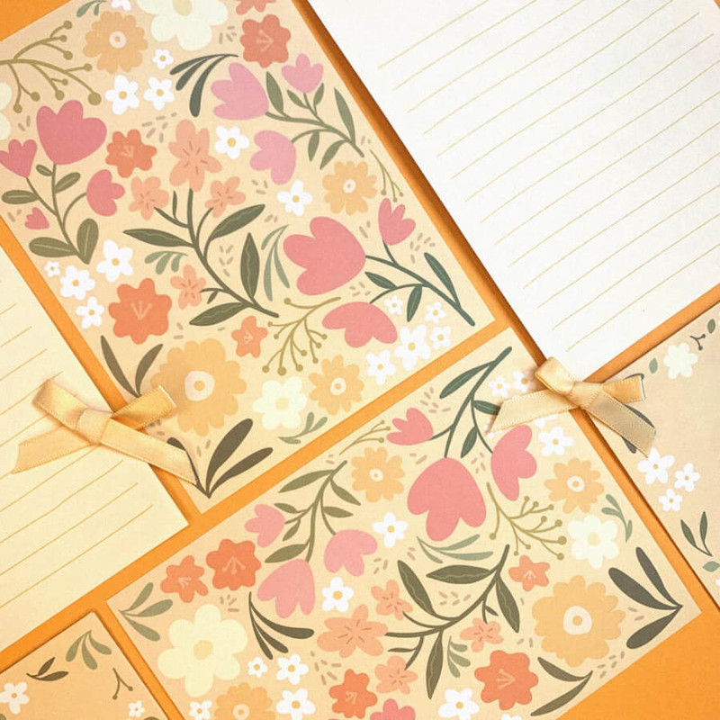 yellow - DWON Pattern Letter Set