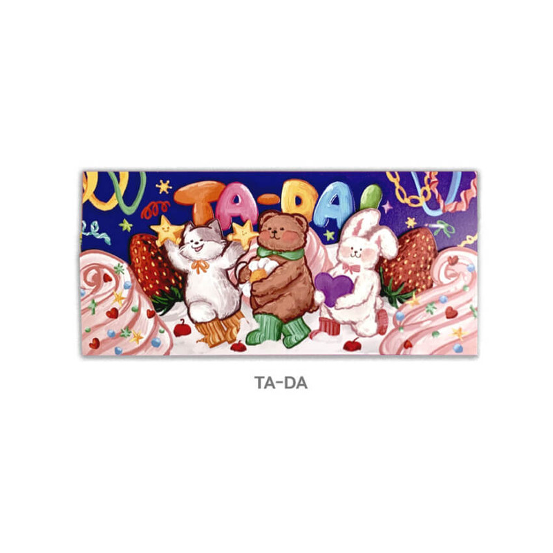 ta-da - DWON Congratulation Tri-fold Card Set ta-da - DWON Congratulation Tri-fold Card Set