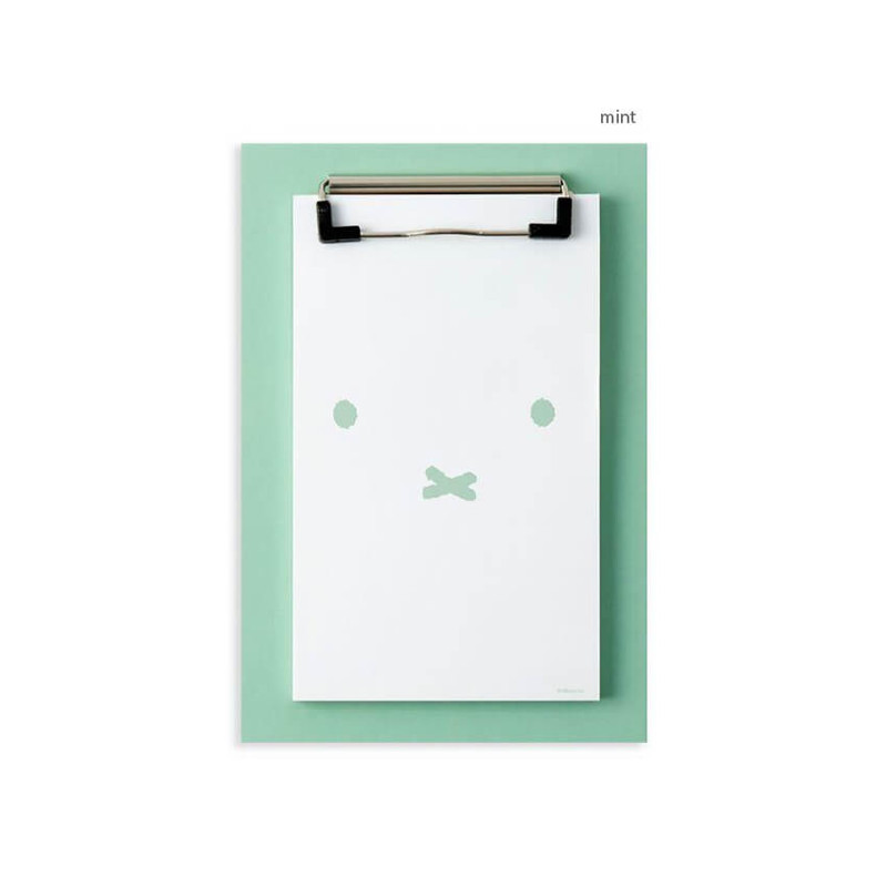 mint - Miffy Clipboard Notepad Set mint - Miffy Clipboard Notepad Set