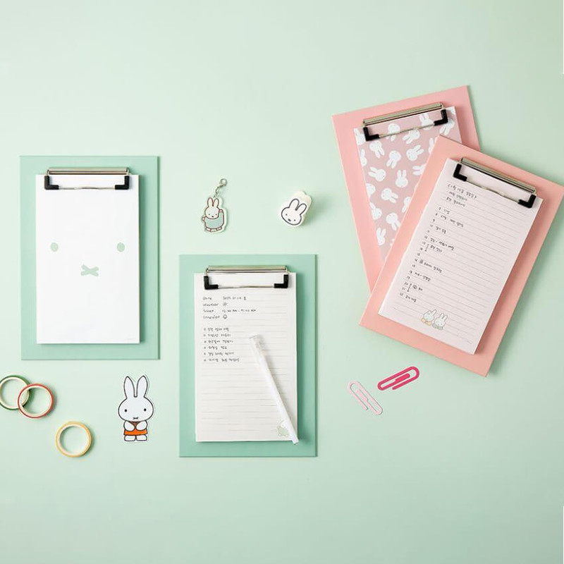 Miffy Clipboard Notepad Set Miffy Clipboard Notepad Set