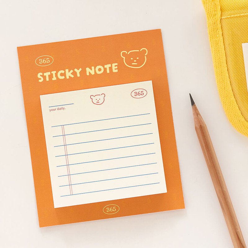 bear daily - Romane Match Your Style Sticky Notes bear daily - Romane Match Your Style Sticky Notes