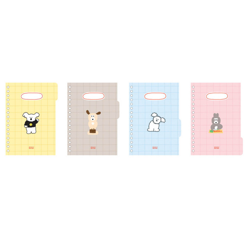 index - Romane Brunch Brother A5 PP Cover Lined Blank Notebook