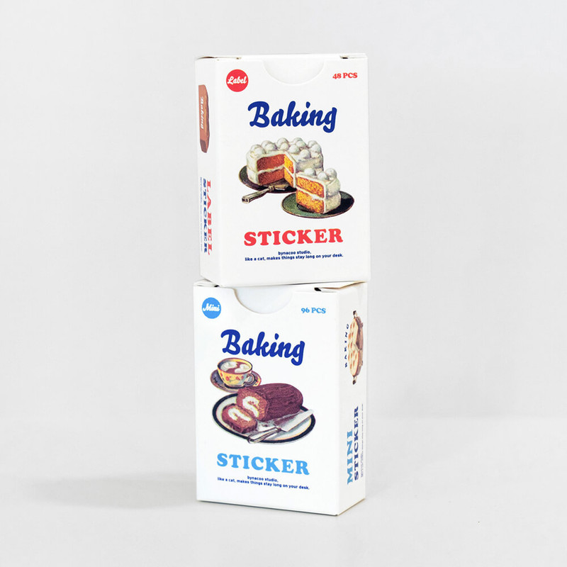 Nacoo Baking Mini And Label Sticker Pack