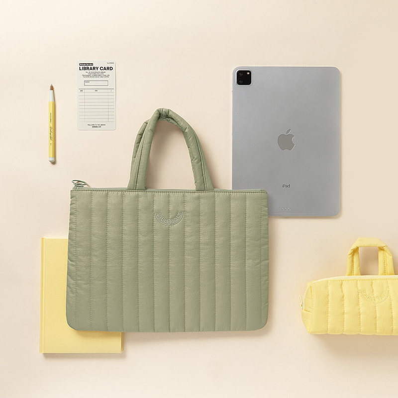 khaki bay - Antenna Shop Table Talk Padding iPad Tablet Zipper Case Bag