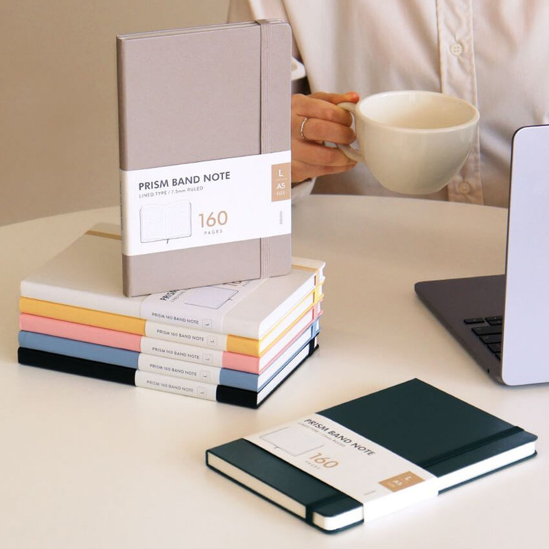 Indigo Prism A5 Band 160 Lined Noteboook Indigo Prism A5 Band 160 Lined Noteboook