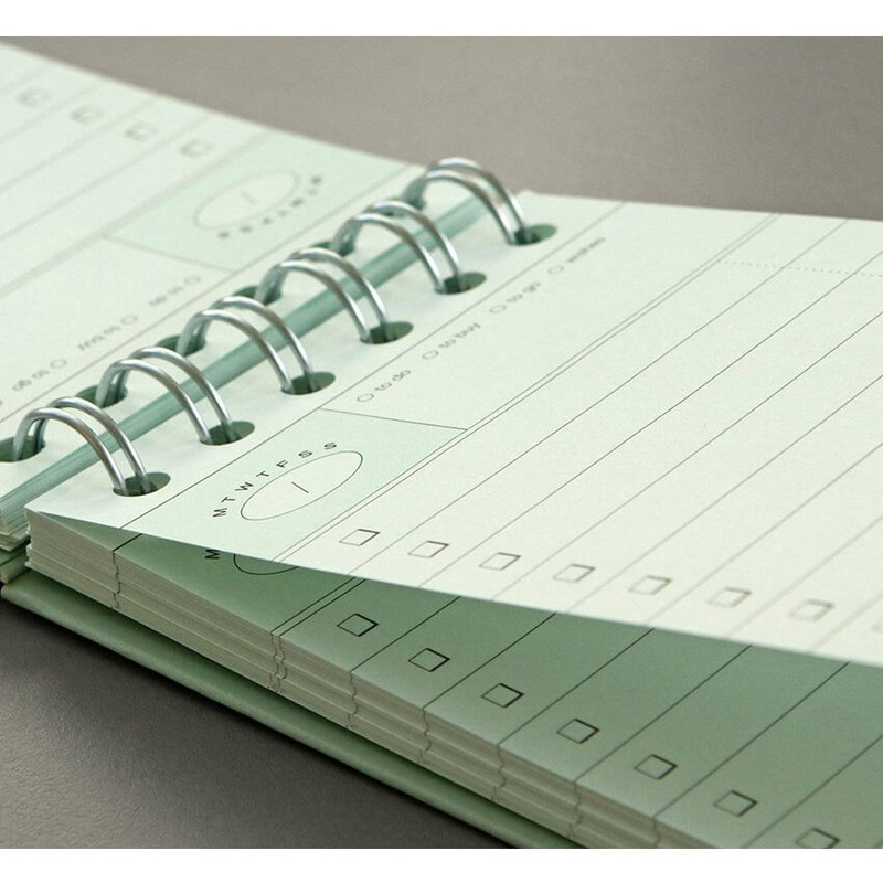 100gsm paper - Iconic Work In Flow Checklist Desk Planner