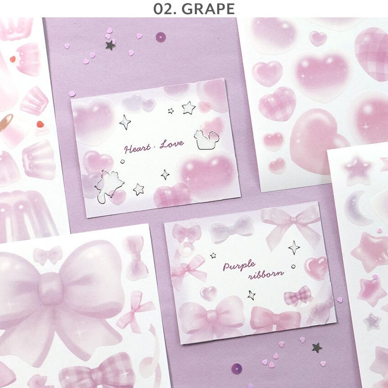 grape - Iconic Sugar Backgrounds Sticker Pack